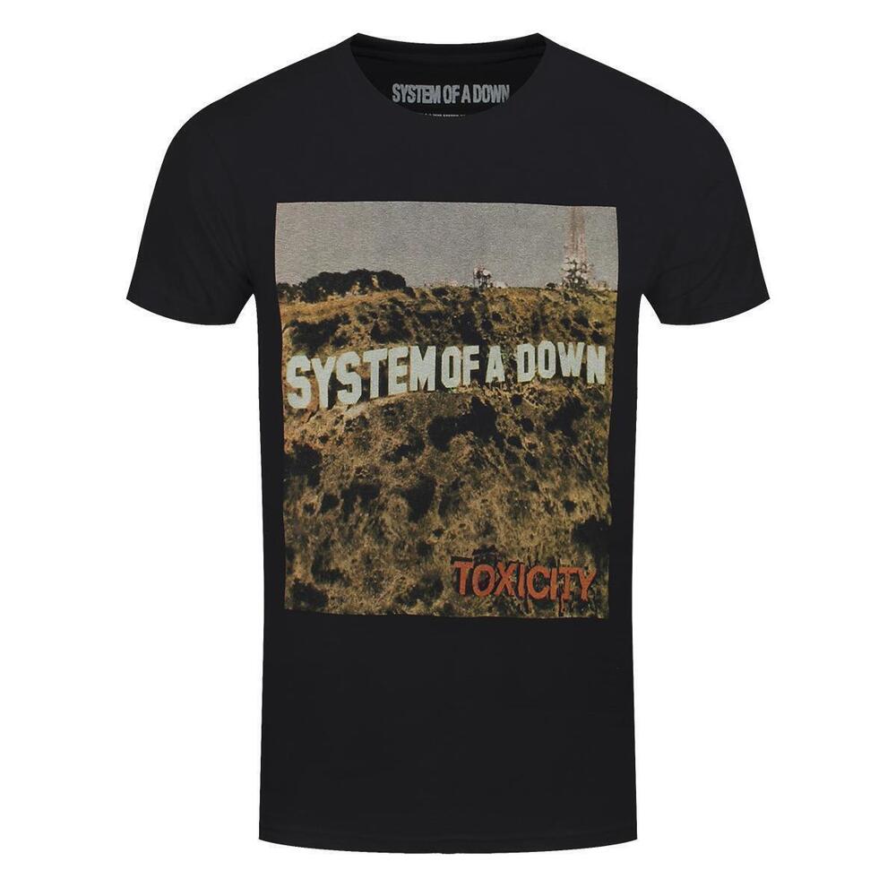 System Of A Down Toxicity Mens Black Tshirt
